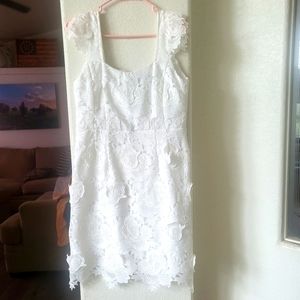 Nanette Lepore lace dress.